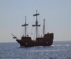 yapboz Korsan gemisi